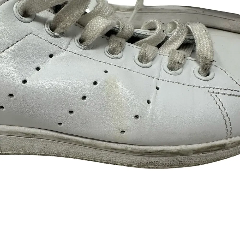 Adidas x Stan Smith Size 5.5 Sneakers White Lace‎ Up Classic Leather Casual Flat